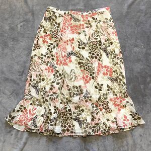 Alfred Dunner Size 10 Floral Skirt